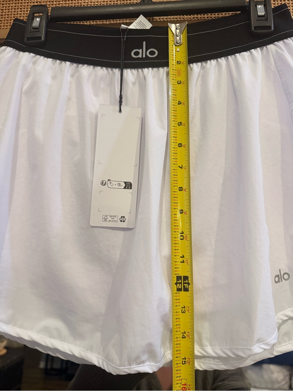Alo Yoga Match Point Tennis Skirt - White - Picture 8 of 10